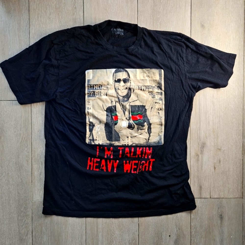 C.O.O.L. Mike Tyson "Heavy Weight" T-shirt Mens Large